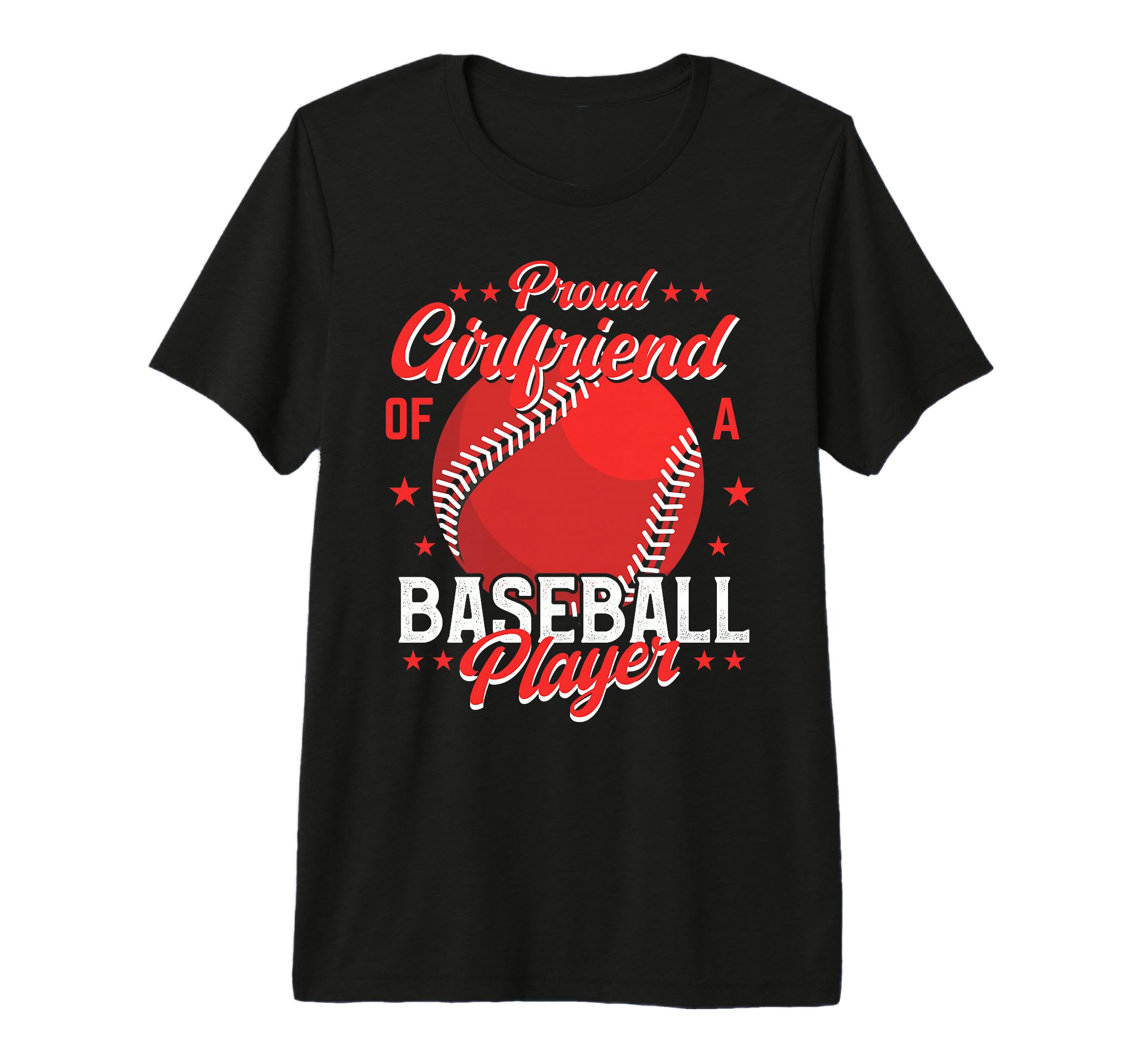 Baseball Girlfriend Baseball T-Shirt - Casual Everyday Wear Men Women - T-Shirt, Sweatshirt, Hoodie