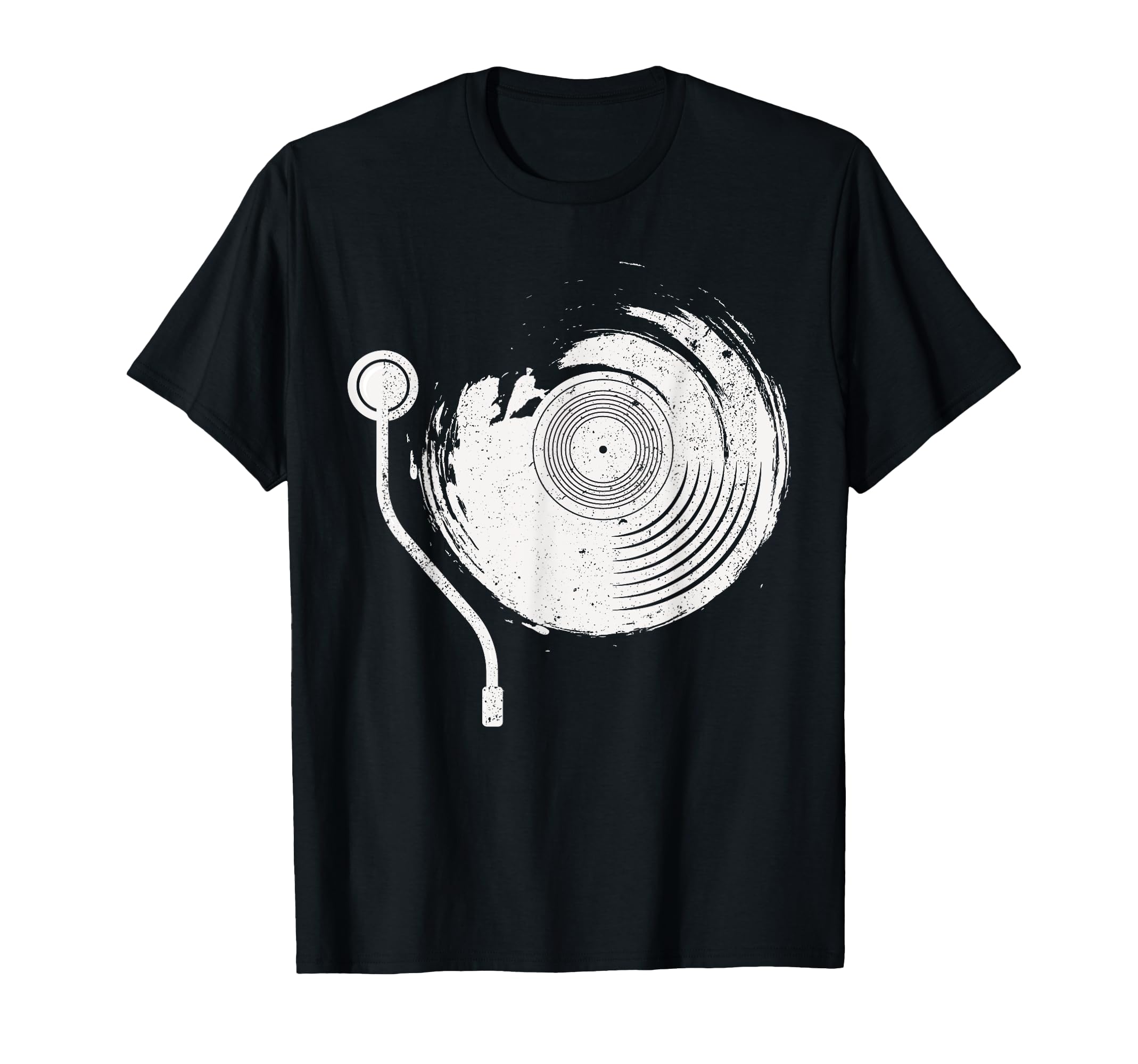 Vinyl Records Player Record T-Shirt - Fun Novelty Design for Adults - T-Shirt, Sweatshirt, Hoodie