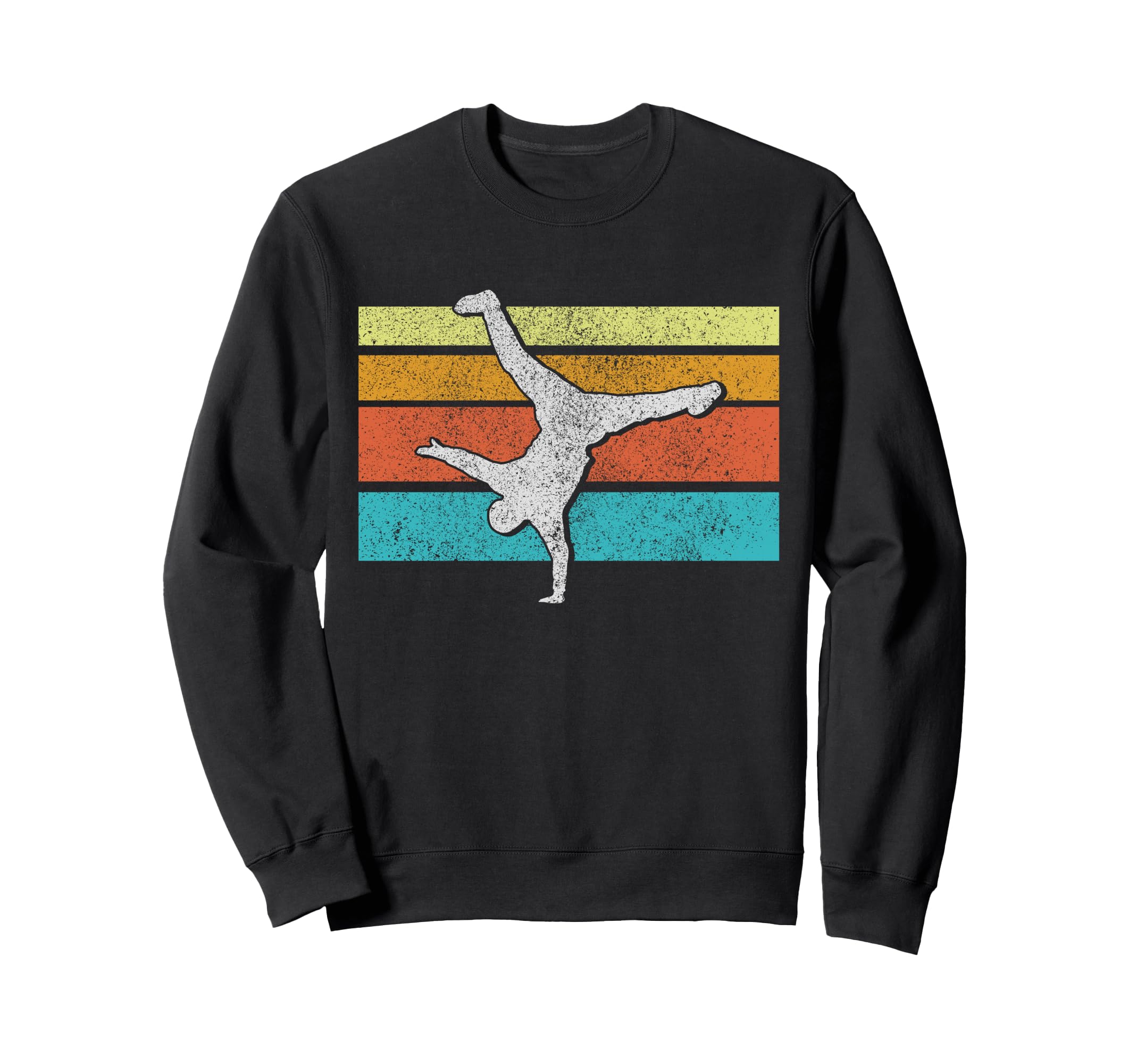 Breakdance Old School 90S Hip Hop Sweatshirt - Minimalist Print for Adults - T-Shirt, Sweatshirt, Hoodie