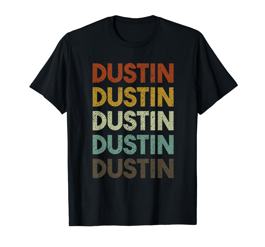Dustin Distressed T-Shirt - Graphic Print for Adults - T-Shirt, Sweatshirt, Hoodie