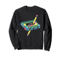 80S 90S Cassette Tape 1980S 1990S Music Sweatshirt - Trendy Graphic Unisex - T-Shirt, Sweatshirt, Hoodie
