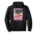 Ramen Noodles Bowl Kawaii Grid Vaporwave Hoodie - Streetwear Style Unisex - T-Shirt, Sweatshirt, Hoodie