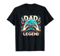 Gamer Dad Game Controller Gaming T-Shirt - Custom Art Print for Adults - T-Shirt, Sweatshirt, Hoodie