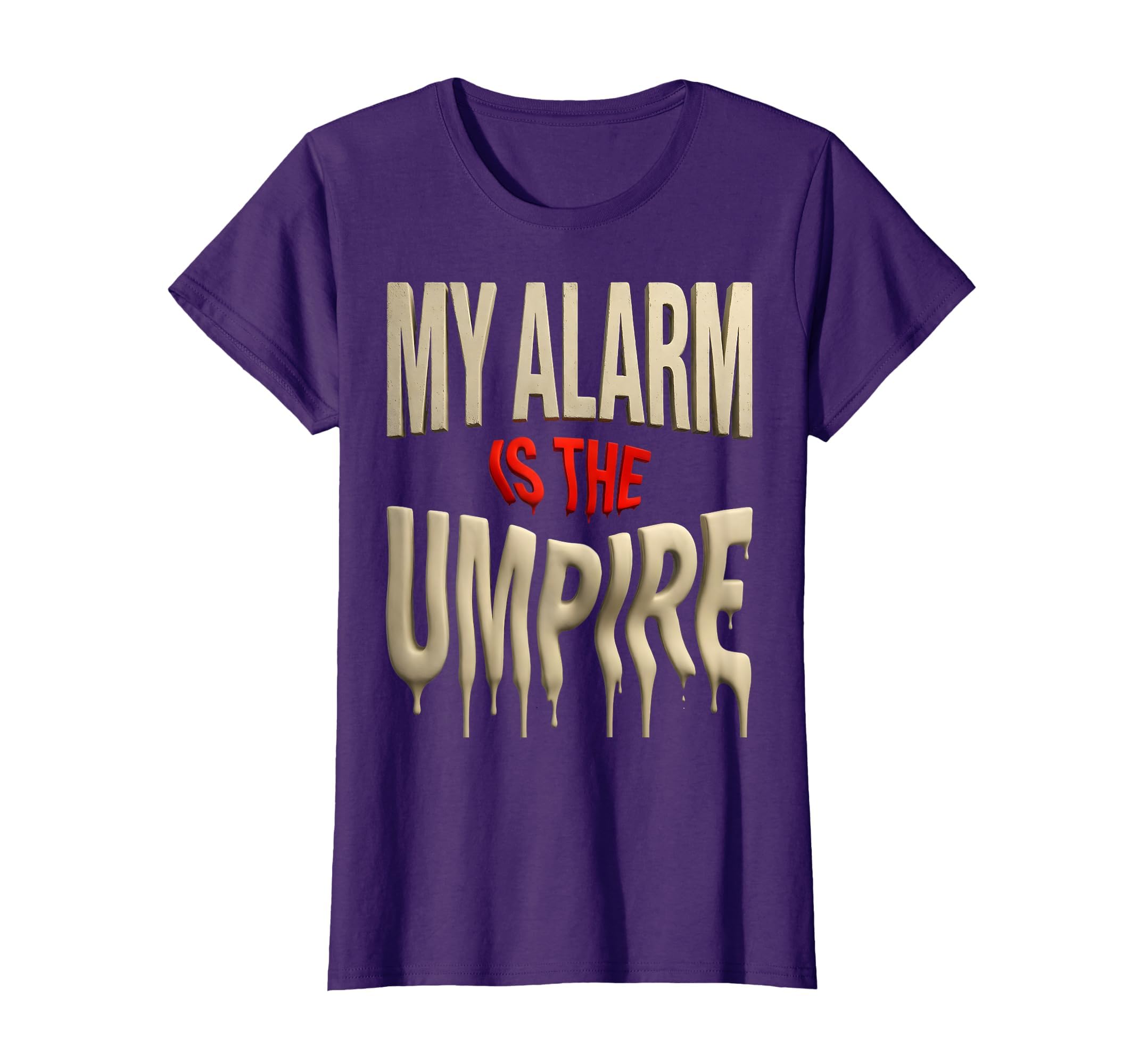My Alarm Is Umpire Baseball Mom T-Shirt - Trendy Graphic Unisex - T-Shirt, Sweatshirt, Hoodie