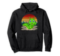 Caterpillar Lover Distressed Hoodie - Fun Novelty Design for Adults - T-Shirt, Sweatshirt, Hoodie