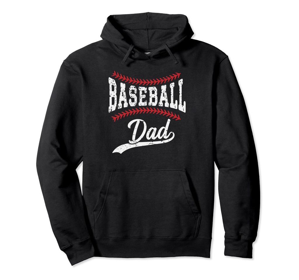 Dad Baseball Ball Fathers Baseball Dad Hoodie - Streetwear Style Men Women - T-Shirt, Sweatshirt, Hoodie