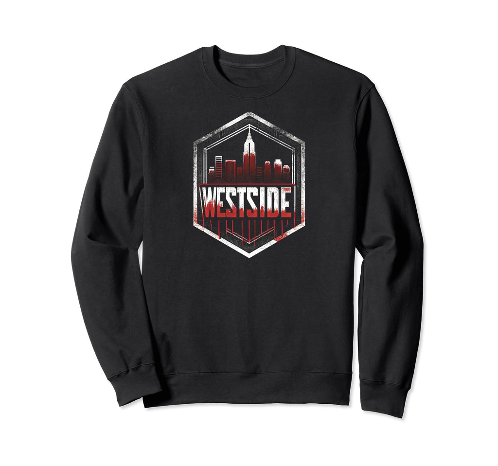 Westside Grit 90S Grunge Sweatshirt - Casual Everyday Wear Men Women - T-Shirt, Sweatshirt, Hoodie