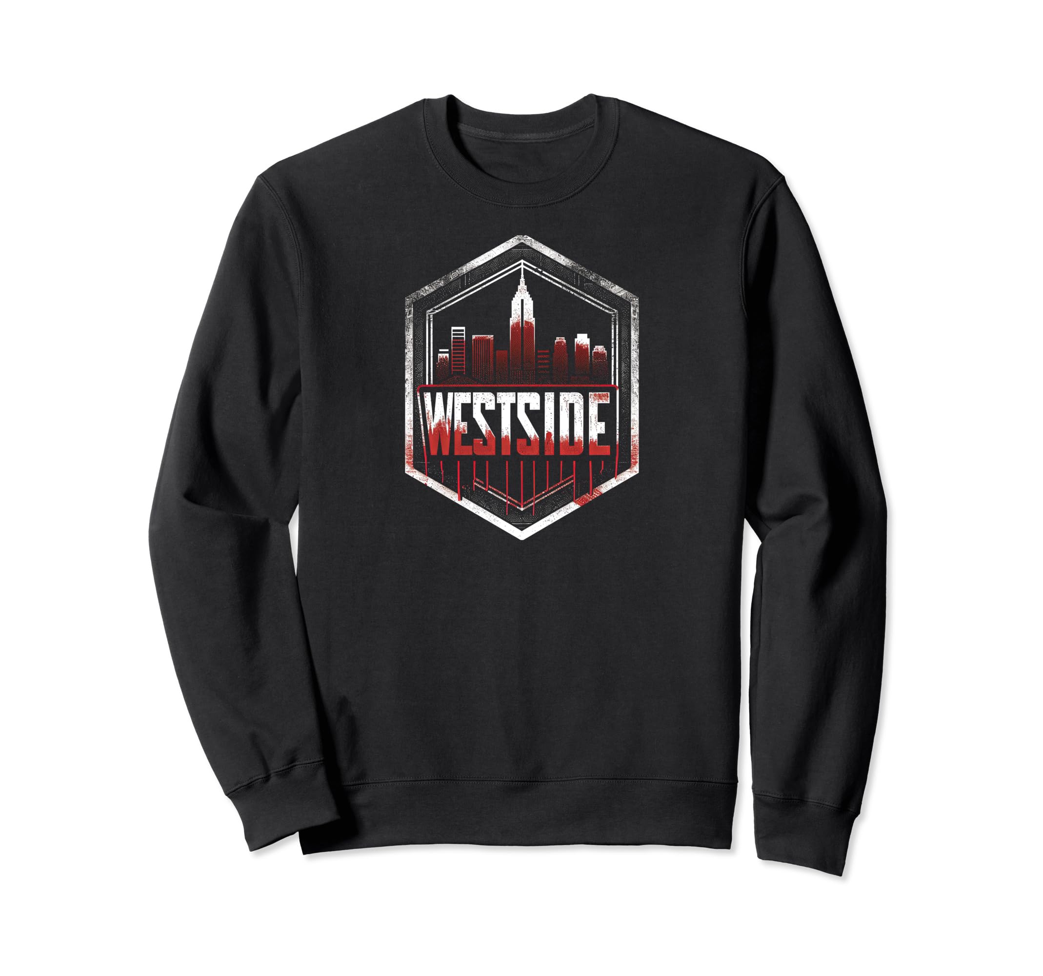 Westside Grit 90S Grunge Sweatshirt - Casual Everyday Wear Men Women - T-Shirt, Sweatshirt, Hoodie