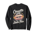 Cassette Life Simple Sweet Static Sweatshirt - Streetwear Style Unisex - T-Shirt, Sweatshirt, Hoodie