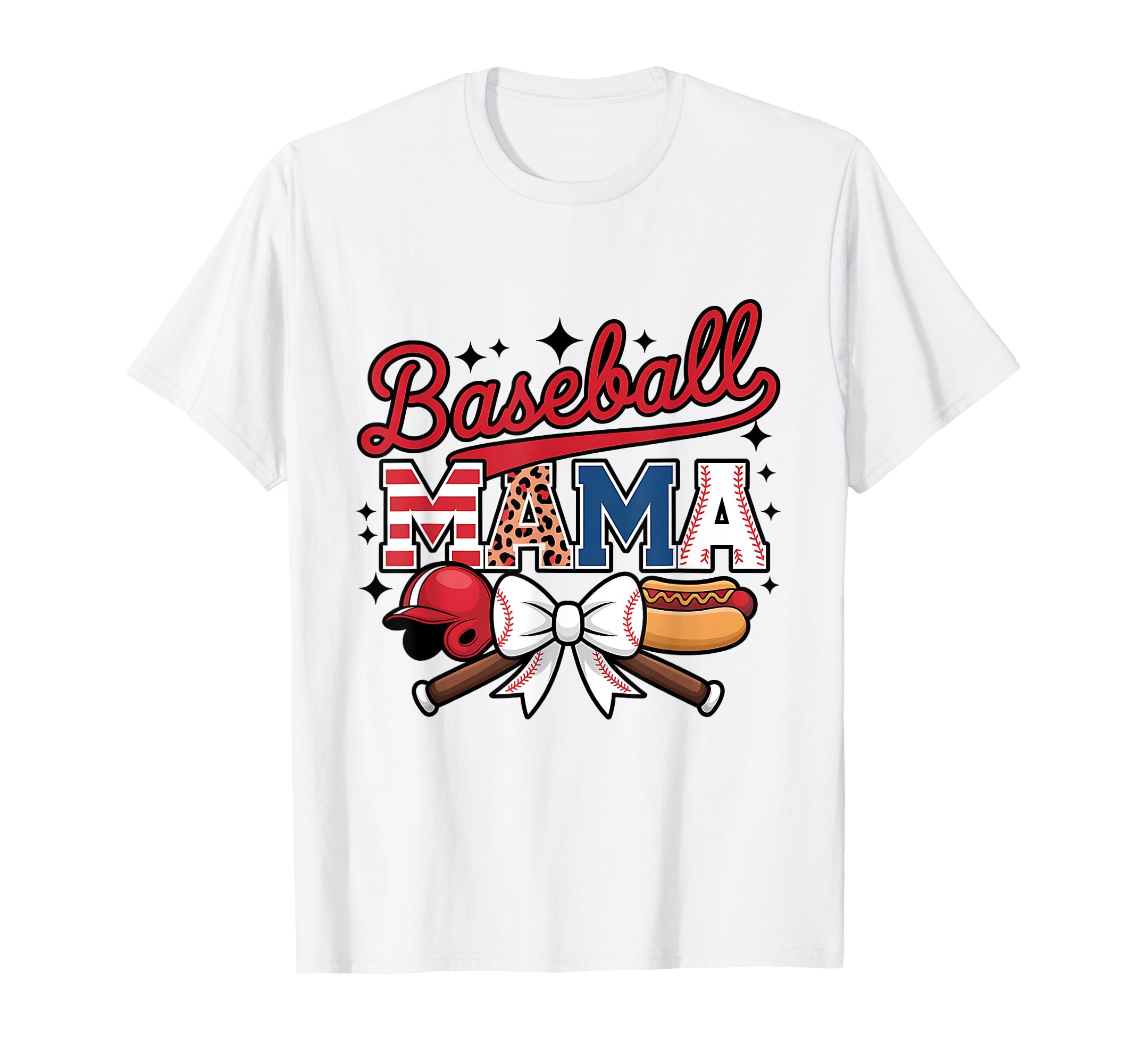 Coquette American Baseball Mom Mama T-Shirt - Unique Graphic Men Women - T-Shirt, Sweatshirt, Hoodie