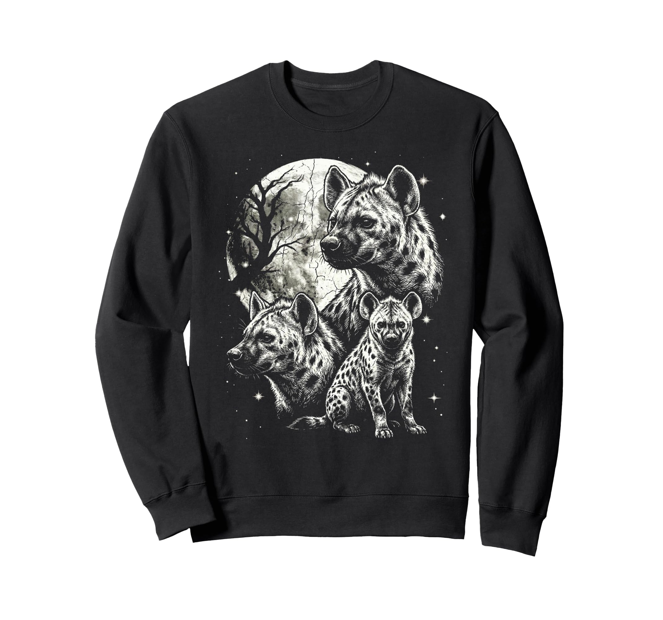 Hyena 90S Aesthetic Y2K Hyena Sweatshirt - Custom Art Print for Adults - T-Shirt, Sweatshirt, Hoodie