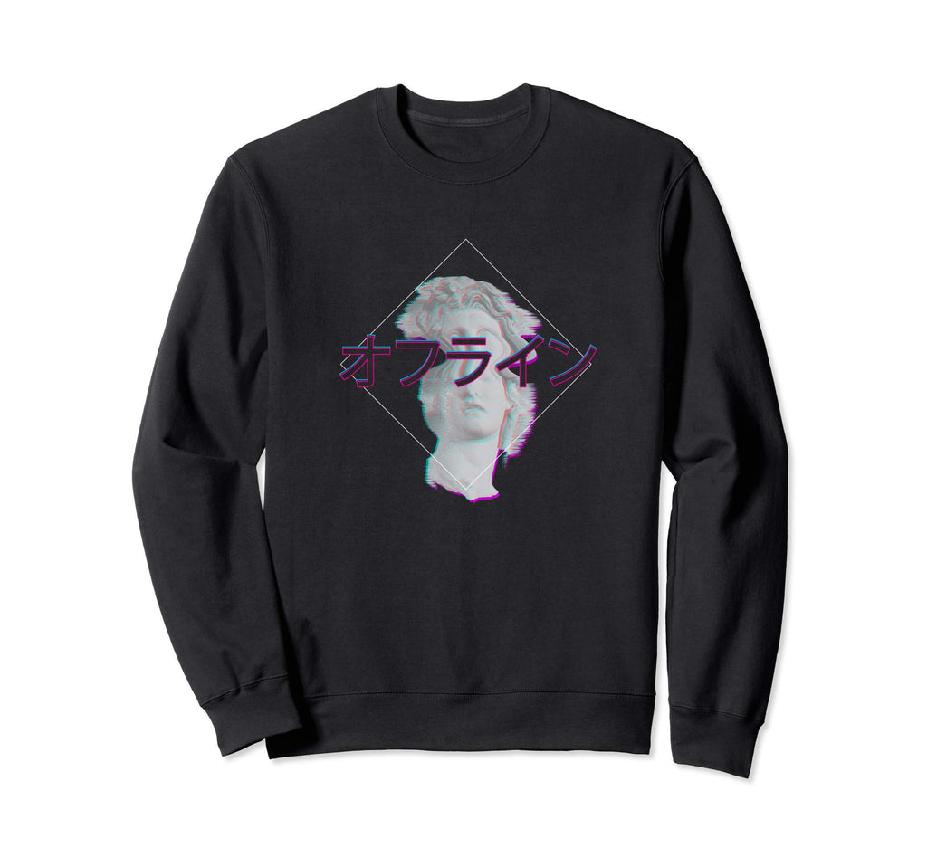 Retrowave Synthwave Vaporwave Japanese Sweatshirt - Novelty Apparel Unisex - T-Shirt, Sweatshirt, Hoodie