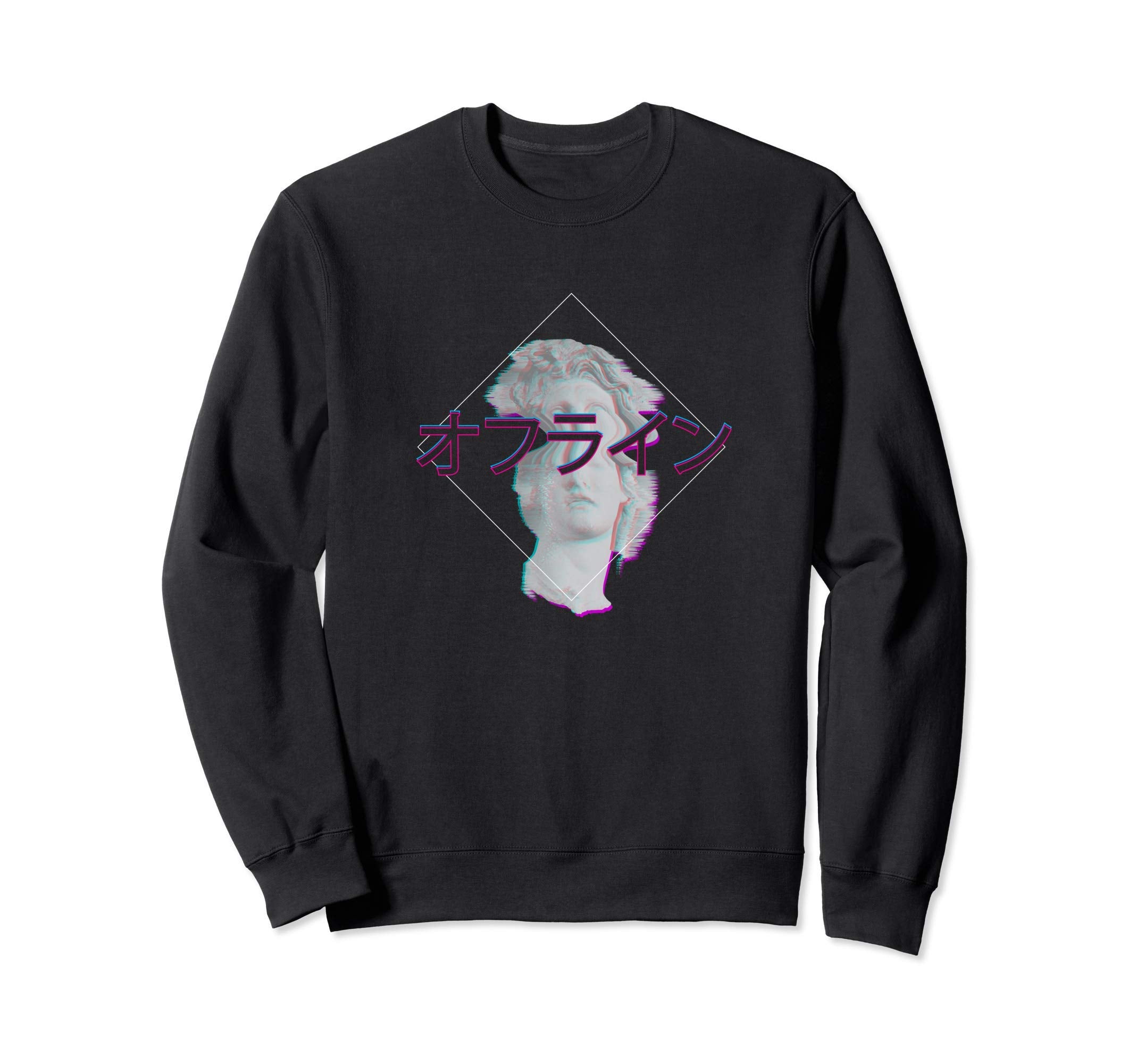 Retrowave Synthwave Vaporwave Japanese Sweatshirt - Novelty Apparel Unisex - T-Shirt, Sweatshirt, Hoodie