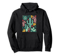 Boho Flower Cactus Succulent Desert Hoodie - Minimalist Print Unisex - T-Shirt, Sweatshirt, Hoodie