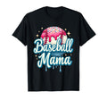 Baseball Mama Ice Cream Drip Sprinkles T-Shirt - Minimalist Print Unisex - T-Shirt, Sweatshirt, Hoodie