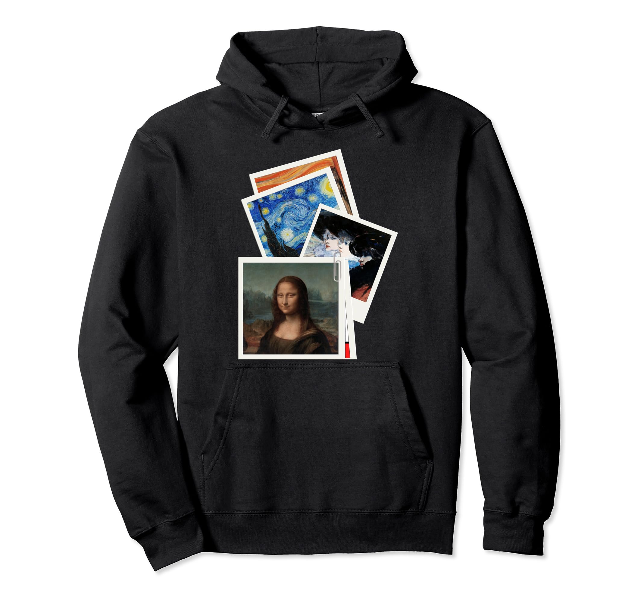 Famous Paintings Instant Camera Frames Hoodie - Custom Art Print for Adults - T-Shirt, Sweatshirt, Hoodie