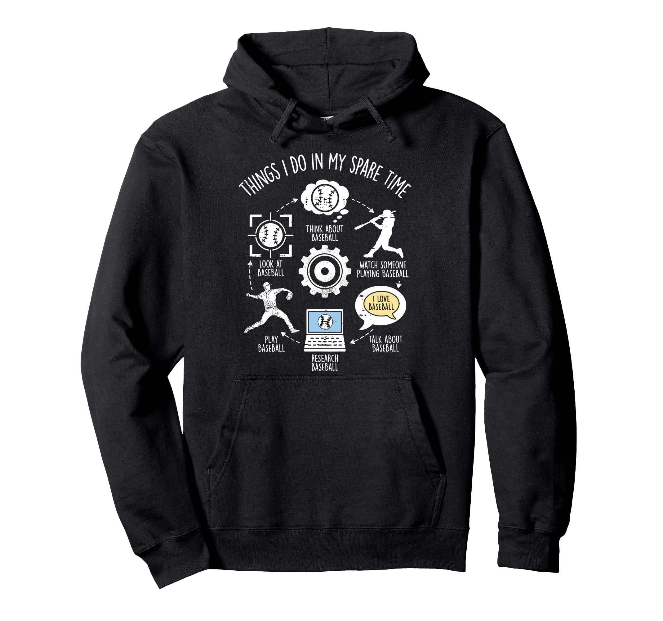 Baseball Catcher Baseball Player Hoodie - Custom Art Print for Adults - T-Shirt, Sweatshirt, Hoodie