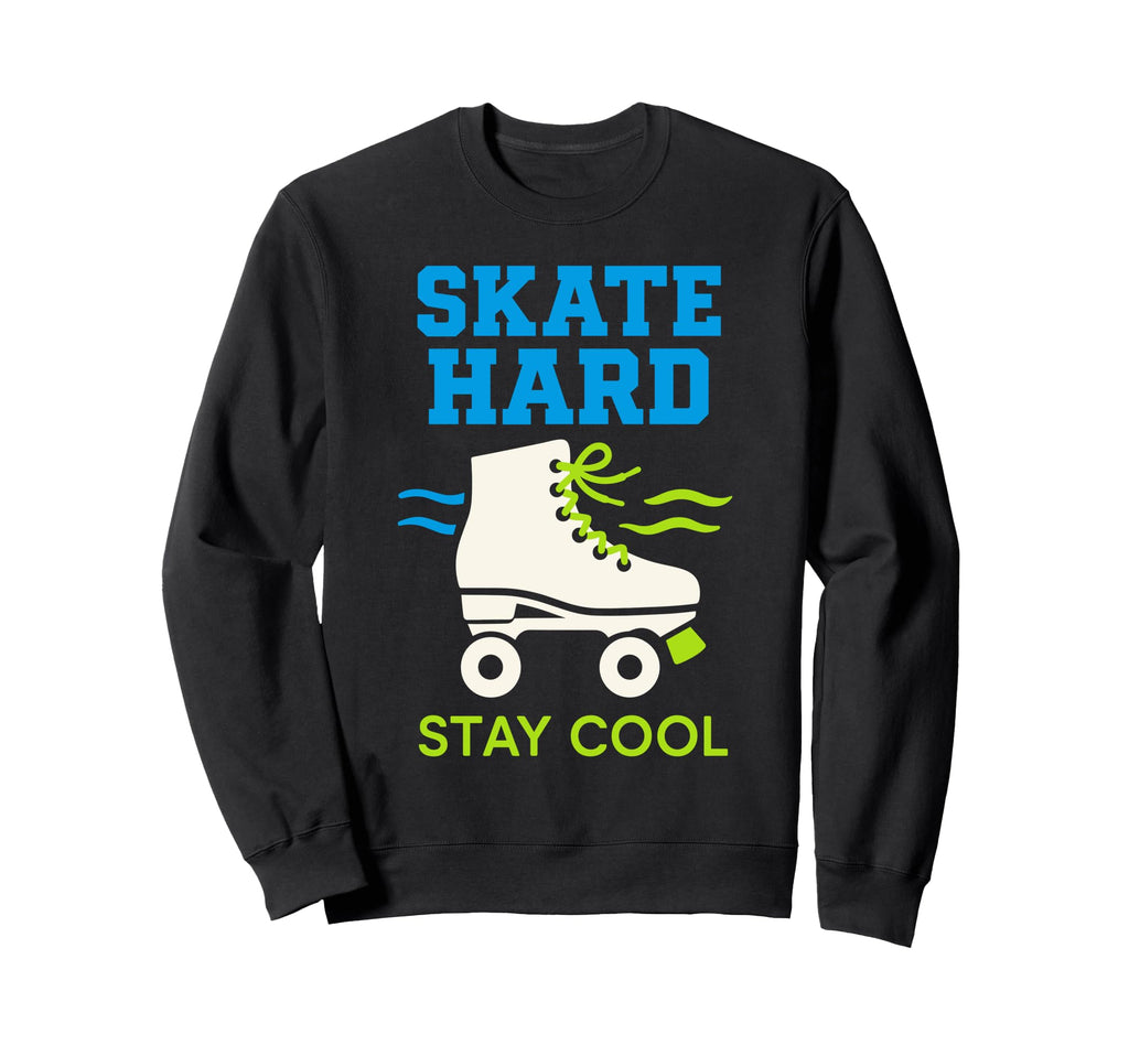 Roller Rink Crew Skate Disco Vibes Sweatshirt - Novelty Apparel for Adults - T-Shirt, Sweatshirt, Hoodie