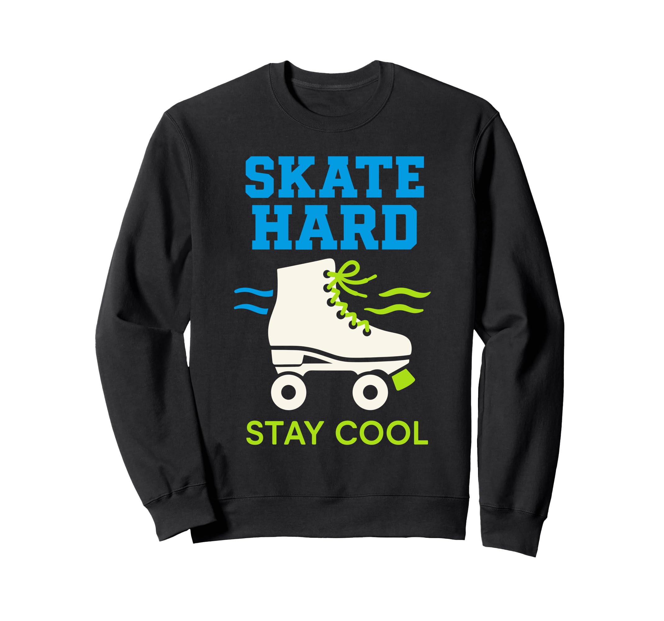 Roller Rink Crew Skate Disco Vibes Sweatshirt - Novelty Apparel for Adults - T-Shirt, Sweatshirt, Hoodie