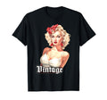 Blonde Pin Up X Pretty T-Shirt - Novelty Apparel Men Women - T-Shirt, Sweatshirt, Hoodie