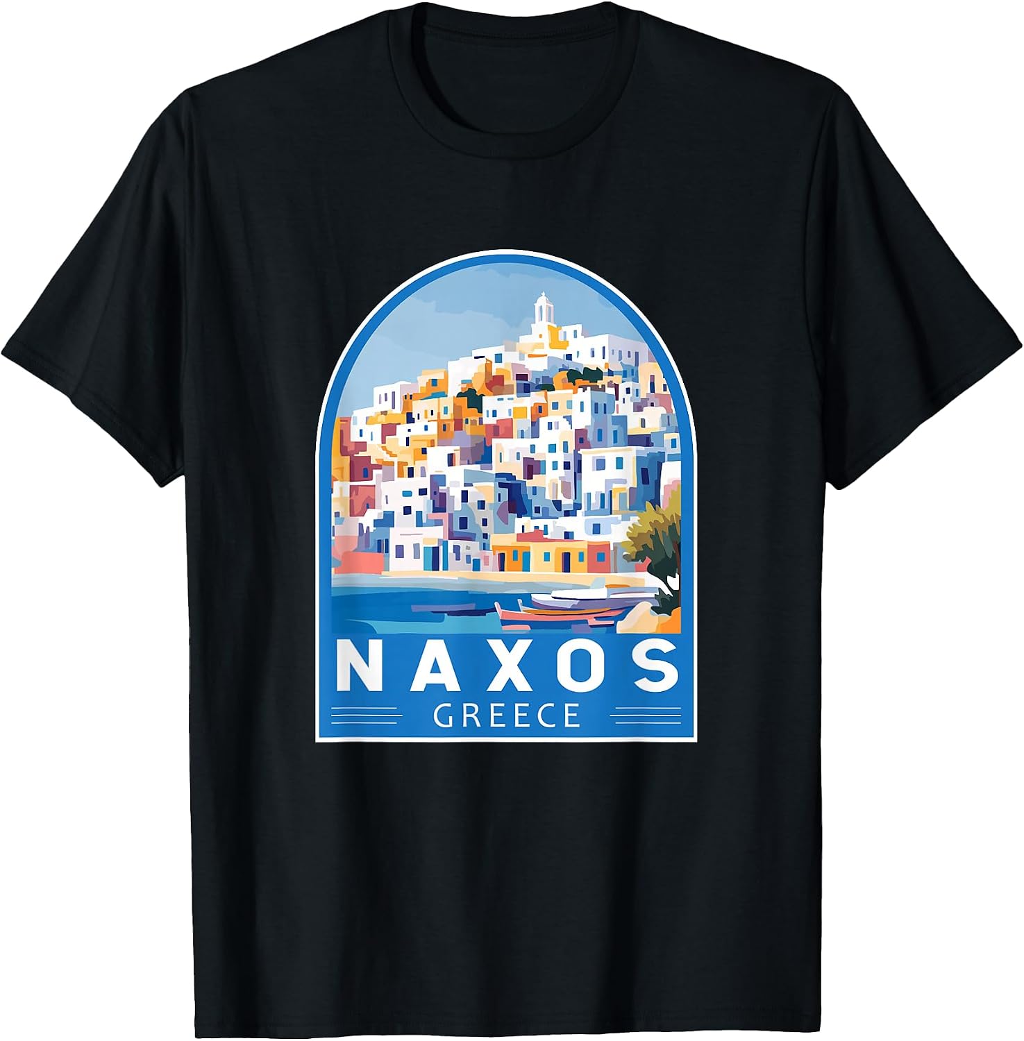 Naxos Greece Travel Souvenir Merch - Adult & Kids T-Shirts, Sweatshirts & Hoodies apparel design preview 1