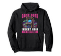 80S Arcade Nostalgia Pixel Art Video Games Hoodie - Novelty Apparel Unisex - T-Shirt, Sweatshirt, Hoodie