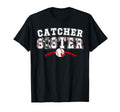 Baseball Catcher Sister Baseball T-Shirt - Minimalist Print Men Women - T-Shirt, Sweatshirt, Hoodie