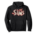 Sims Distressed Sims Logo Video Game Hoodie - Aesthetic Graphic for Adults - T-Shirt, Sweatshirt, Hoodie