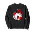 Womens Custom Baseball Mom Number 25 Sweatshirt - Unique Graphic Men Women - T-Shirt, Sweatshirt, Hoodie