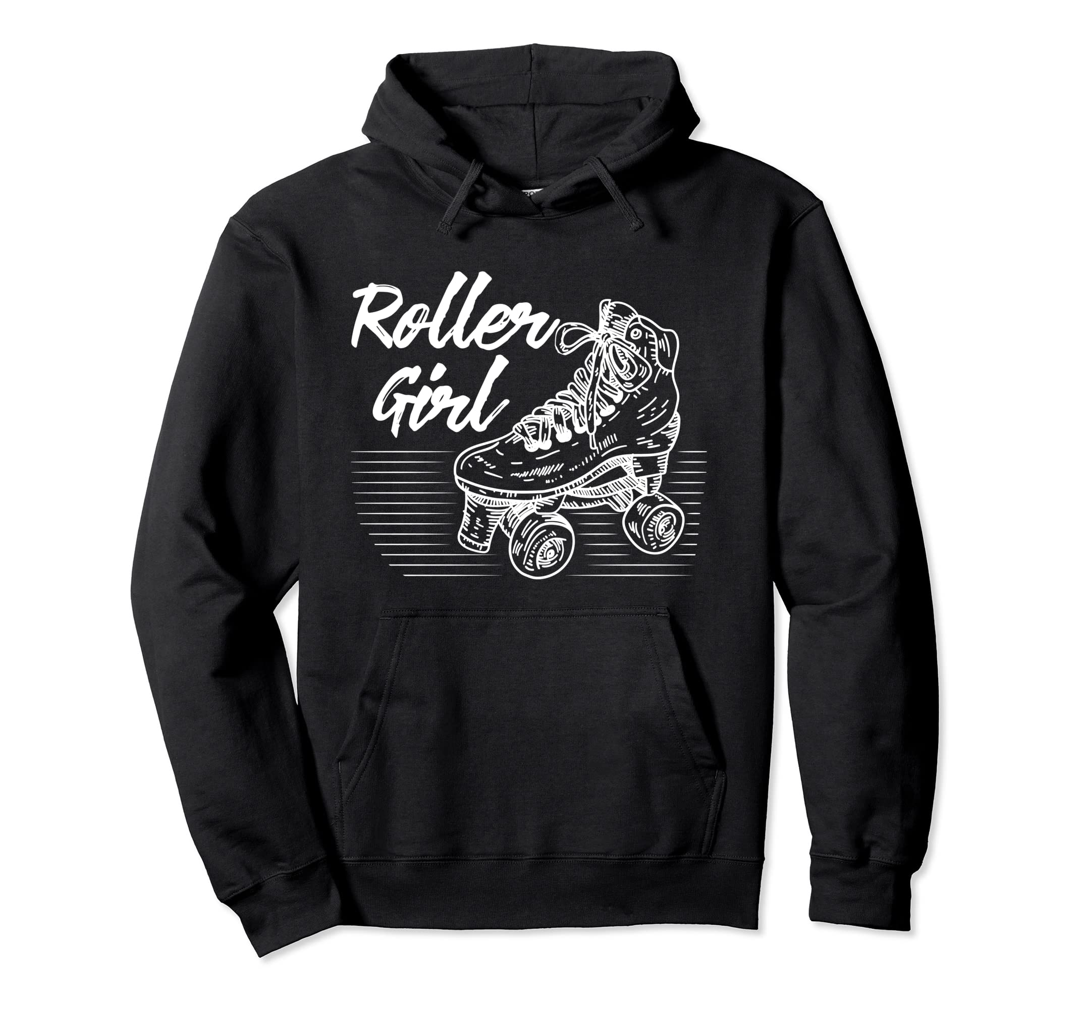 Roller Roller Skates Inline Skating Hoodie - Fun Novelty Design for Adults - T-Shirt, Sweatshirt, Hoodie