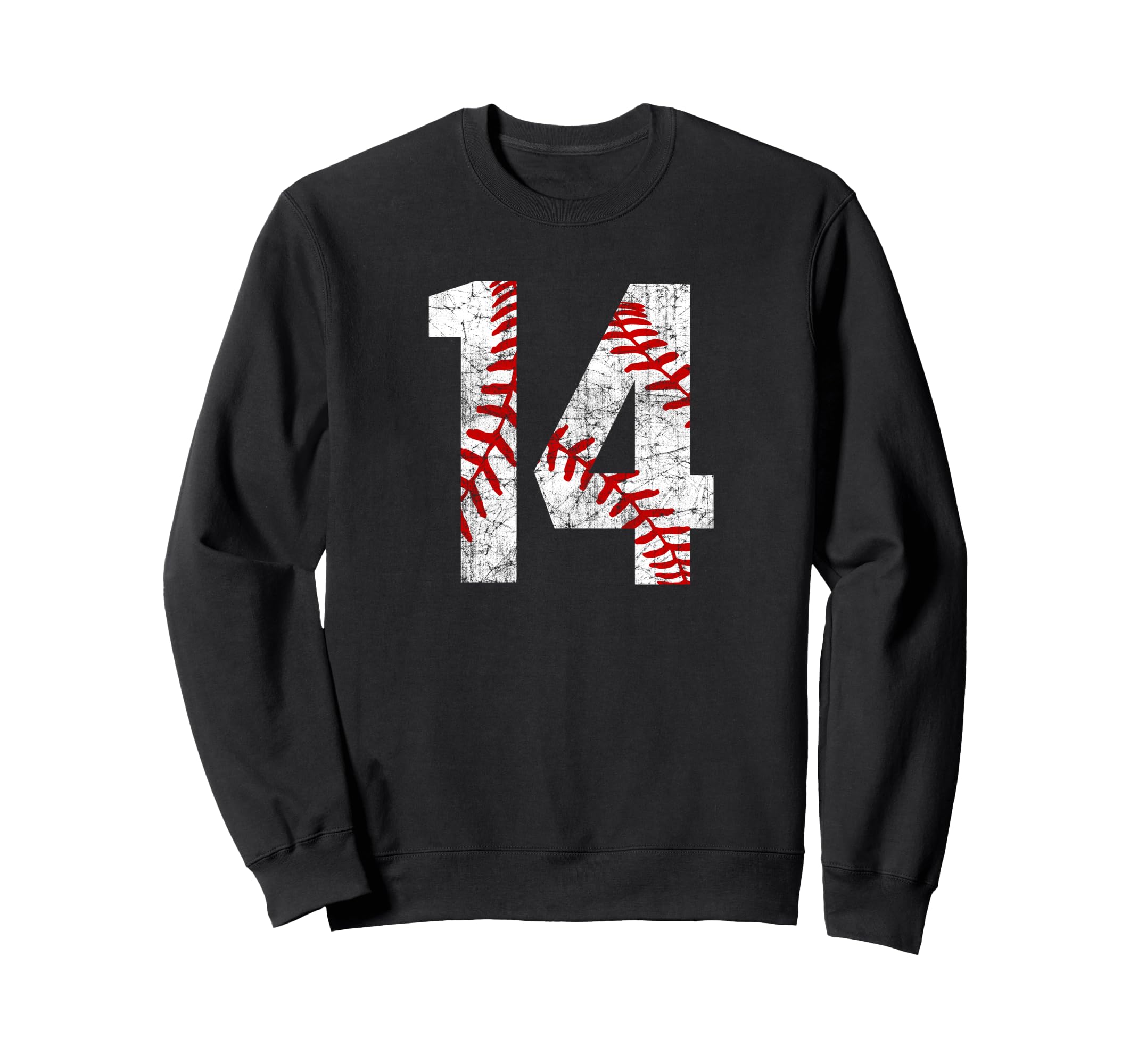 Baseball Mom 14 Jersey Baseball Sweatshirt - Streetwear Style Unisex - T-Shirt, Sweatshirt, Hoodie