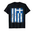 Greece Flag Distressed Greek Flag T-Shirt - Aesthetic Graphic Men Women - T-Shirt, Sweatshirt, Hoodie