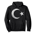 Turkish Flag Turkey Distressed T Rkiye Hoodie - Unique Graphic for Adults - T-Shirt, Sweatshirt, Hoodie