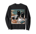 Film Camera And Coffee Lover Camera Sweatshirt - Novelty Apparel Men Women - T-Shirt, Sweatshirt, Hoodie