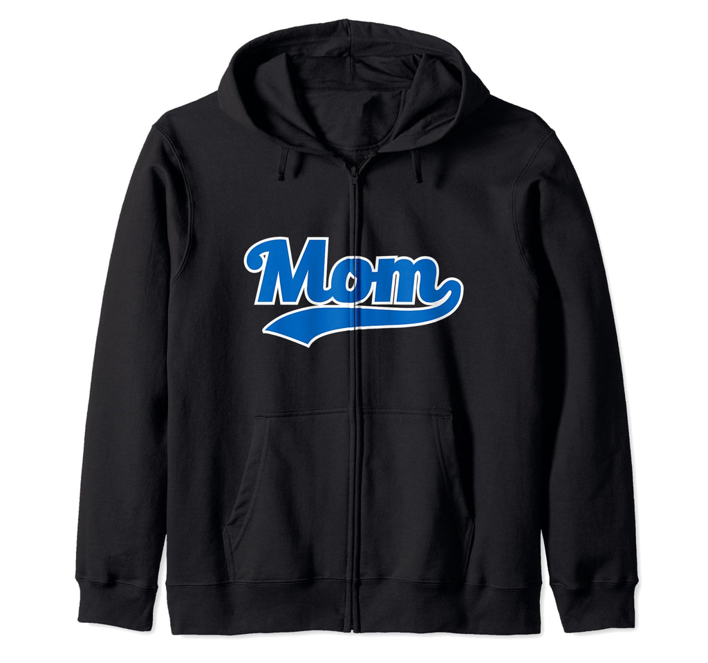 Mom Baseball Mother Mama Ball Field Gift Hoodie - Minimalist Print Unisex - T-Shirt, Sweatshirt, Hoodie