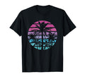Palm Tree Sunset Summer Beach Tropical T-Shirt - Fun Novelty Design Unisex - T-Shirt, Sweatshirt, Hoodie