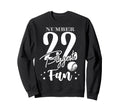 Number 22 Biggest Fan Baseball Sweatshirt - Fun Novelty Design Men Women - T-Shirt, Sweatshirt, Hoodie