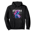 Greek Mythology Athena Statue Vaporwave Hoodie - Fun Novelty Design Unisex - T-Shirt, Sweatshirt, Hoodie