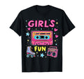Just Wanna Have Fun 80S Vibe Throwback T-Shirt - Custom Art Print Unisex - T-Shirt, Sweatshirt, Hoodie