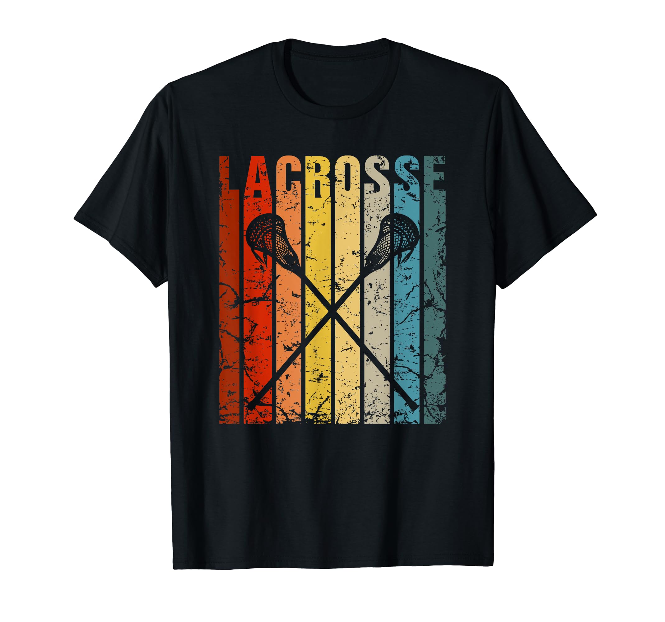 Lacrosse Player Sunset Funny Sports T-Shirt - Unique Graphic for Adults - T-Shirt, Sweatshirt, Hoodie