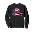 Baseball Mama Bat And Ball Drip Sweatshirt - Custom Art Print for Adults - T-Shirt, Sweatshirt, Hoodie