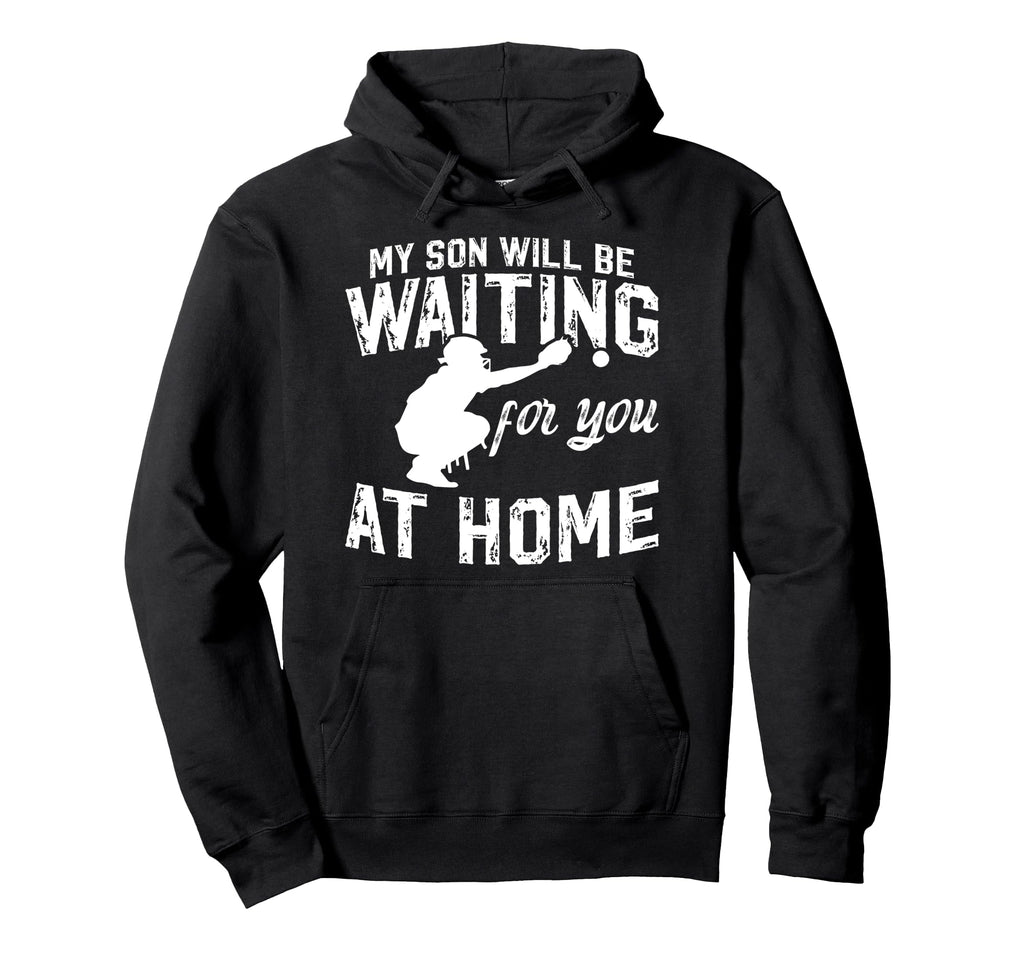 Funny Baseball Catcher Dad Baseball Hoodie - Graphic Print for Adults - T-Shirt, Sweatshirt, Hoodie