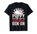 Proud Poppy 2026 Senior Baseball Senior T-Shirt - Minimalist Print Unisex - T-Shirt, Sweatshirt, Hoodie