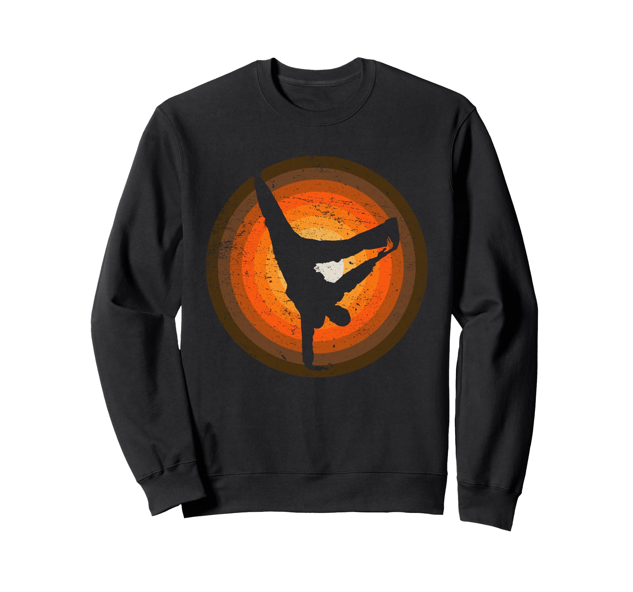 Breakdance And B Hip Hop Old Sweatshirt - Minimalist Print for Adults - T-Shirt, Sweatshirt, Hoodie