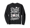 Proud Aunt 2026 Senior Baseball Sweatshirt - Custom Art Print Men Women - T-Shirt, Sweatshirt, Hoodie