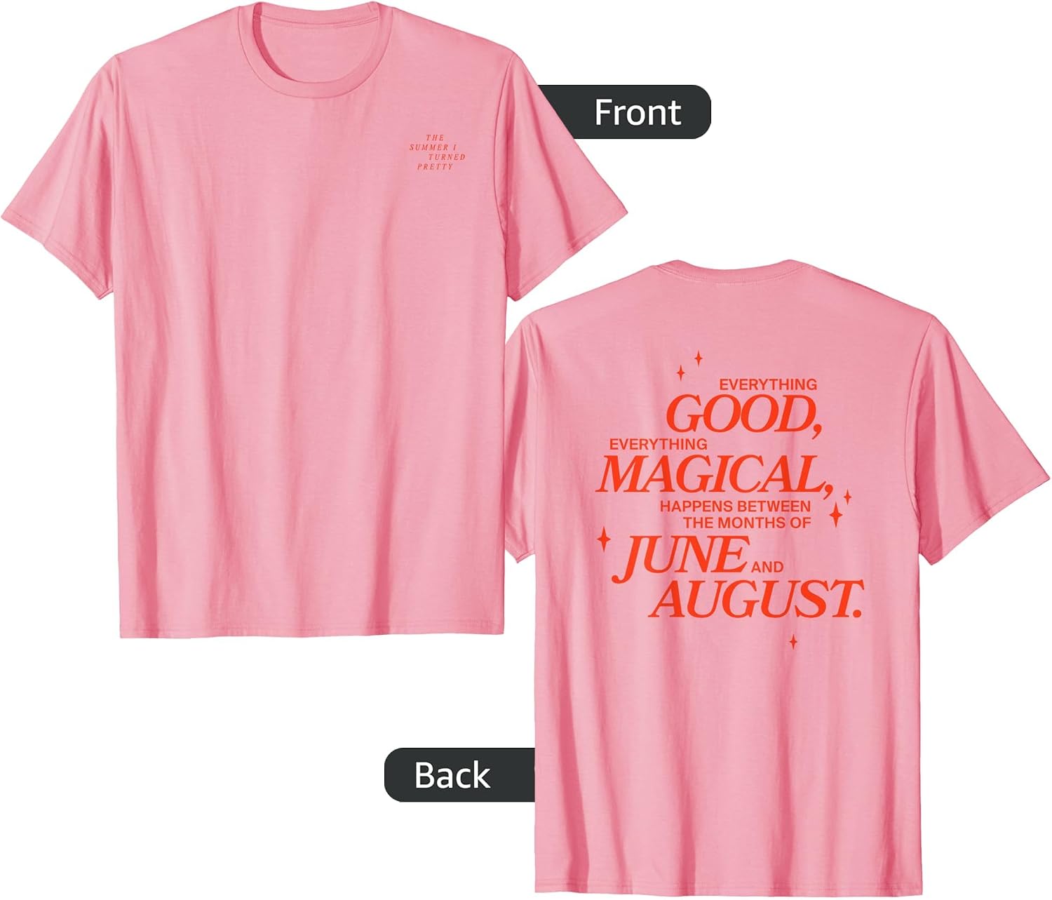 The Summer I Turned Pretty - Adult & Kids T-Shirts, Sweatshirts & Hoodies apparel design preview 1
