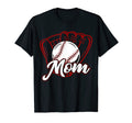 Baseball Mom Baseball Softball T-Shirt - Aesthetic Graphic for Adults - T-Shirt, Sweatshirt, Hoodie