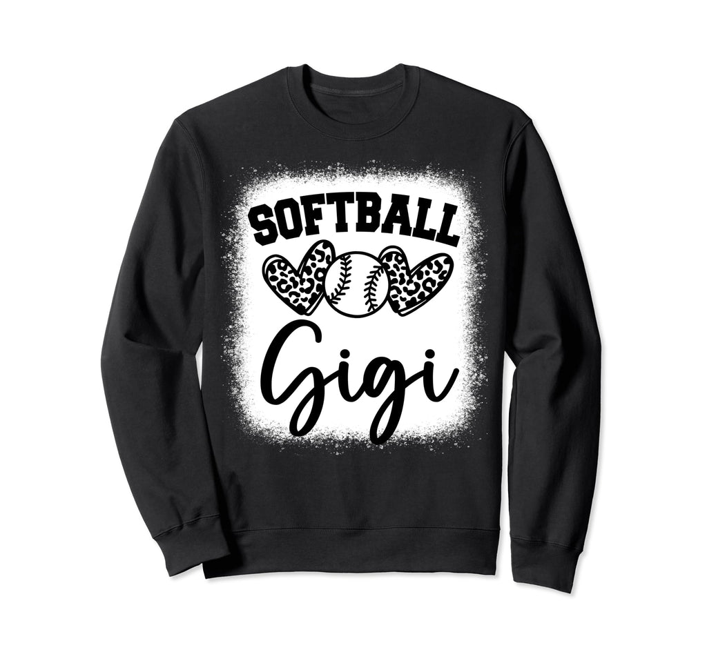 Personalized Baseball Heart Gigi Sweatshirt - Aesthetic Graphic Unisex - T-Shirt, Sweatshirt, Hoodie