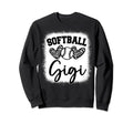 Personalized Baseball Heart Gigi Sweatshirt - Aesthetic Graphic Unisex - T-Shirt, Sweatshirt, Hoodie