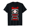 Baseball Girlfriend Crazy Loud Baseball T-Shirt - Unique Graphic Men Women - T-Shirt, Sweatshirt, Hoodie